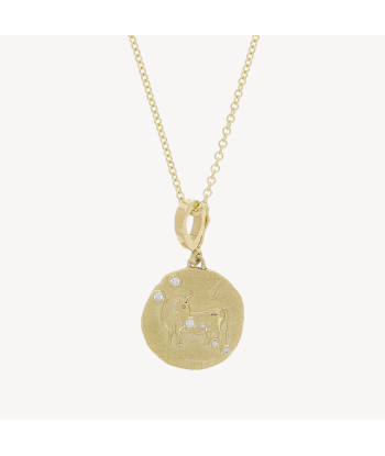 Of The Stars Taurus Small Coin Necklace votre