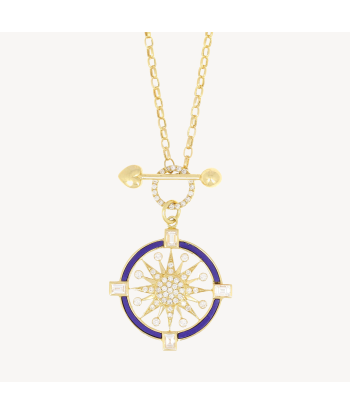 Collier Compass with Lapis Stone offre 