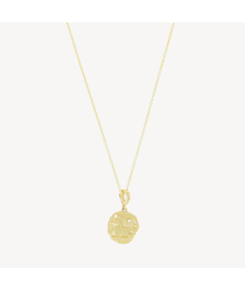 Of The Stars Aries Small Coin Necklace Pour