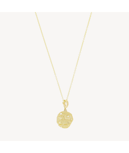 Of The Stars Aries Small Coin Necklace Pour