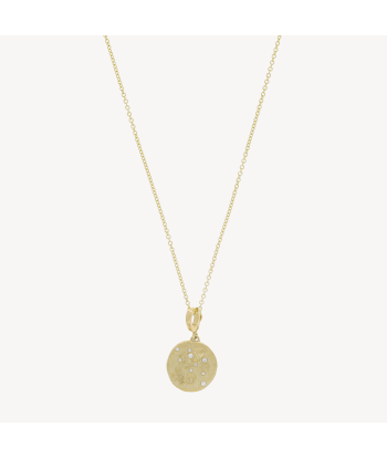 Of The Stars Aquarius Small Coin Necklace online