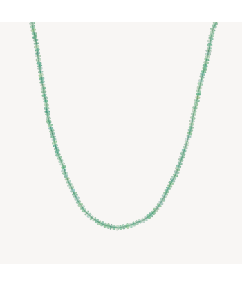 Small Emerald Bead Necklace Vous souhaitez 