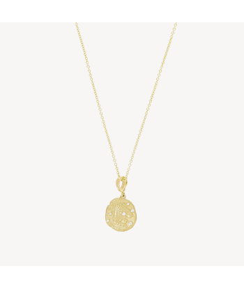 Of The Stars Leo Small Coin Necklace Paris Déstockage Promo