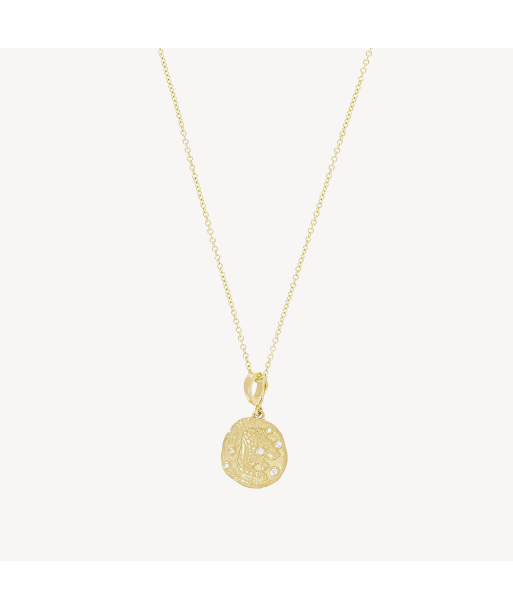 Of The Stars Leo Small Coin Necklace Paris Déstockage Promo