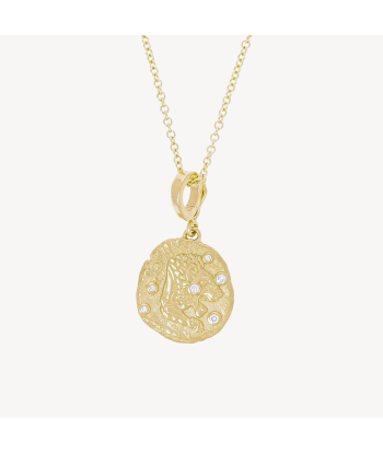 Of The Stars Leo Small Coin Necklace Paris Déstockage Promo