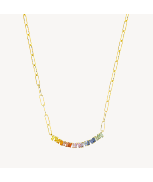 Collier Chasing Rainbows brillant des détails fins