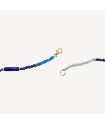 Collier Light Turquoise and Lapis solde