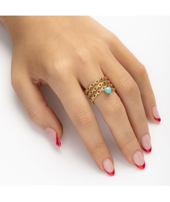 Bague Endless Turquoise Chain l'achat 