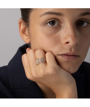 Bague Feuille de l' environnement