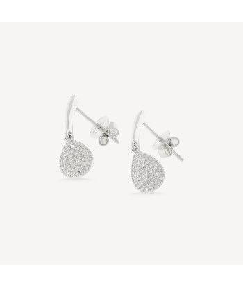 Boucles d'oreilles Or Blanc et Diamants Vous souhaitez 