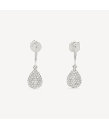 Boucles d'oreilles Or Blanc et Diamants Vous souhaitez 