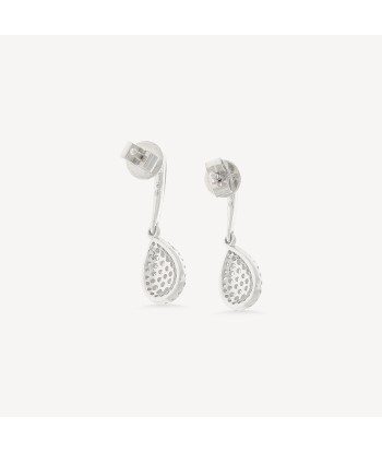 Boucles d'oreilles Or Blanc et Diamants Vous souhaitez 