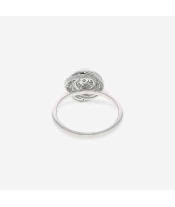 Bague Or Blanc et Diamants 0.40cts offre 