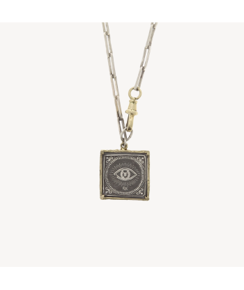 Collier Amulette Oeil Or et Argent une grave pollution 