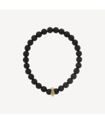 Bracelet Sydney Matte Onyx and Rose Gold Origami 50-70% off 