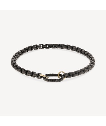 Bracelet Saxon Black Gold and Black Diamond Link vous aussi creer 