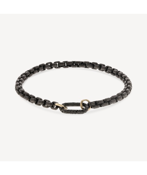 Bracelet Saxon Black Gold and Black Diamond Link vous aussi creer 