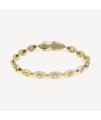 Bracelet Eyes on You Multi Stones soldes