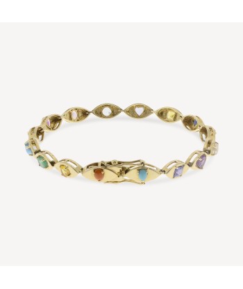 Bracelet Eyes on You Multi Stones soldes