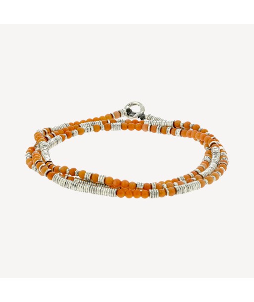 Zion Bracelet Coral basket pas cher