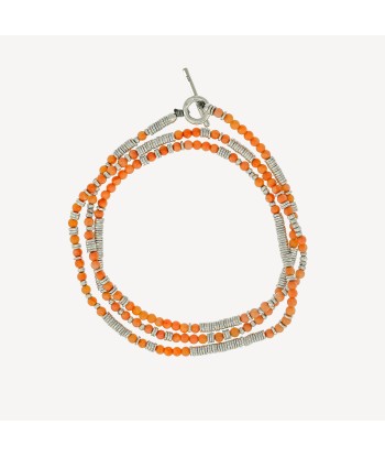 Zion Bracelet Coral basket pas cher