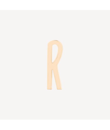 Charm Classic Gold Initial Letter R la colonne vertébrale