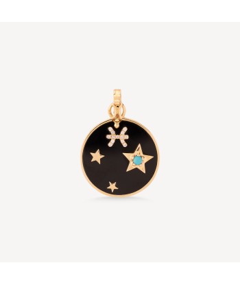 Pendentif Small Onyx Zodiac Pisces la chaussure