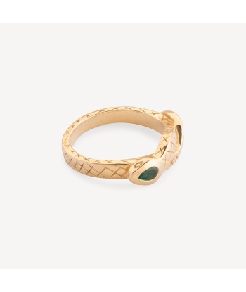 Bague Sophia Serpent with Pear Emerald outlet