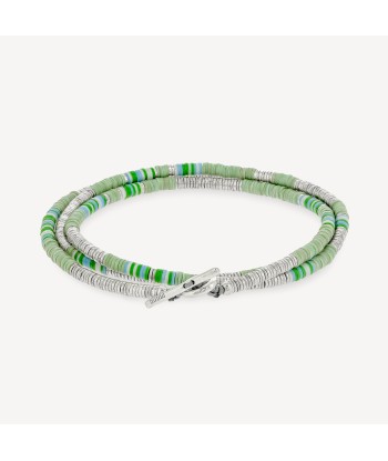 Komodo Triple Wrap Bracelet Green Pattern soldes