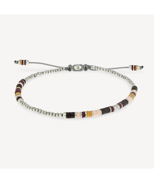 Volta 4 Bracelet Brown Pattern Beads les muscles