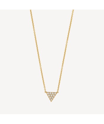 Collier Small Diamond Triangle Comparez plus de prix