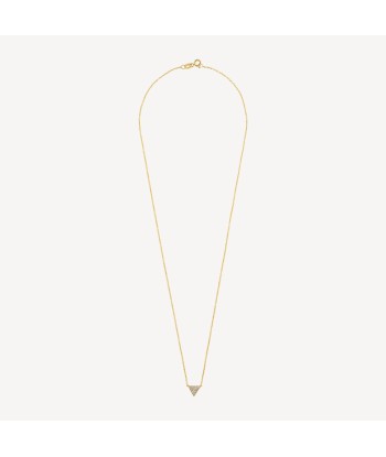 Collier Small Diamond Triangle Comparez plus de prix