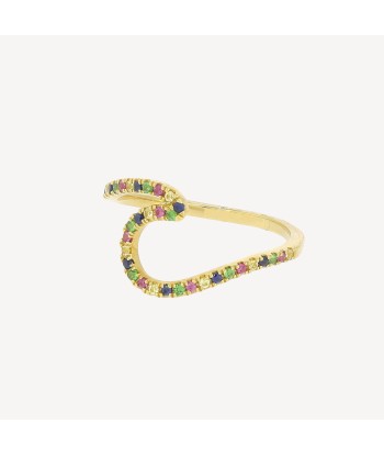 Bague Vague Multicolore Venez découvrir notre 