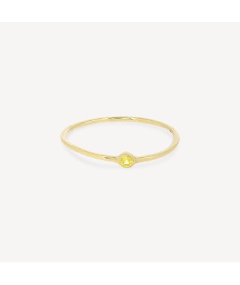 Bague Saphir Jaune de votre