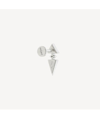 Piercing 8mm Rockaway 5 Diamants et Or Blanc meilleur choix