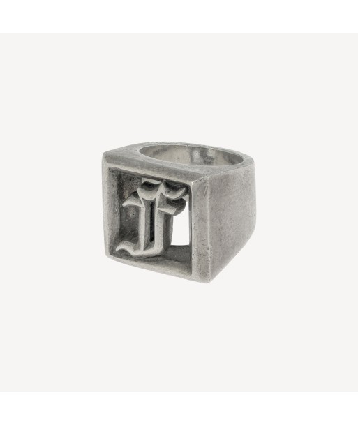 Bague Letter Block de la marque