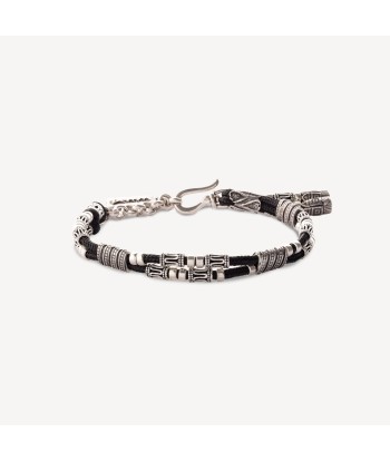 Bracelet elie simple tour noir la chaussure