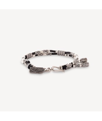 Bracelet elie simple tour noir la chaussure