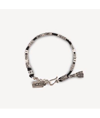 Bracelet elie simple tour noir la chaussure