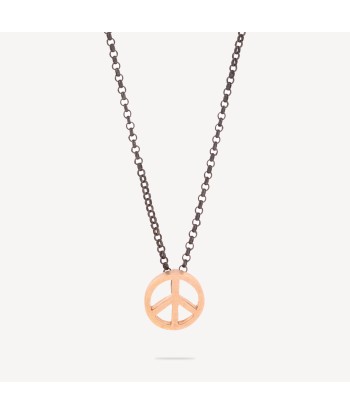 Collier Peace and Love or de l' environnement