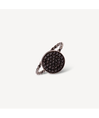 Bague Ronde Diamants noirs 2023