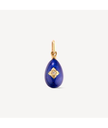 Pendentif Blue Egg Trèfle en or paiement sécurisé