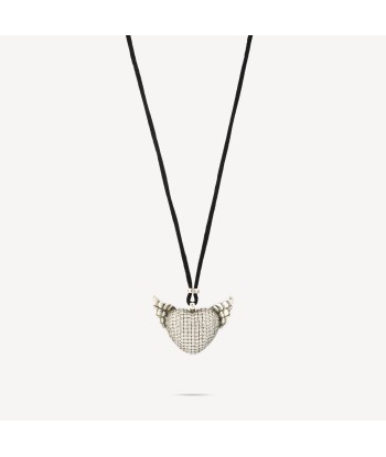 Collier Pendentif Coeur Ailé Faites des économies