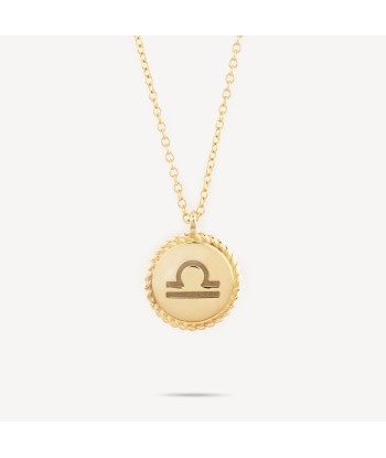 Collier zodiac medaille balance chez Cornerstreet bien 