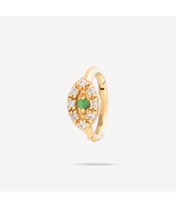 Créole Demi Pavée Tsavorite Marquise Or Jaune ouvre sa boutique