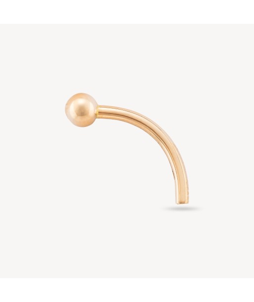 Piercing Tube Nombril 14mm Or Rose chez Cornerstreet bien 