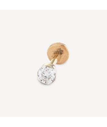 Piercing Puce Or Jaune Diamant 3mm Serti Invisible du meilleur 