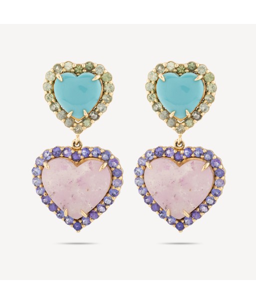 Boucles D'oreilles Double Heart Dolly Vous souhaitez 