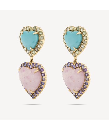 Boucles D'oreilles Double Heart Dolly Vous souhaitez 