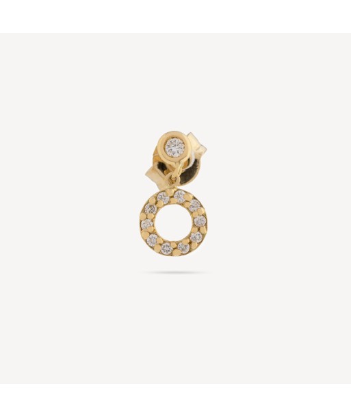 Stud Double Circle Or Jaune prix pour 